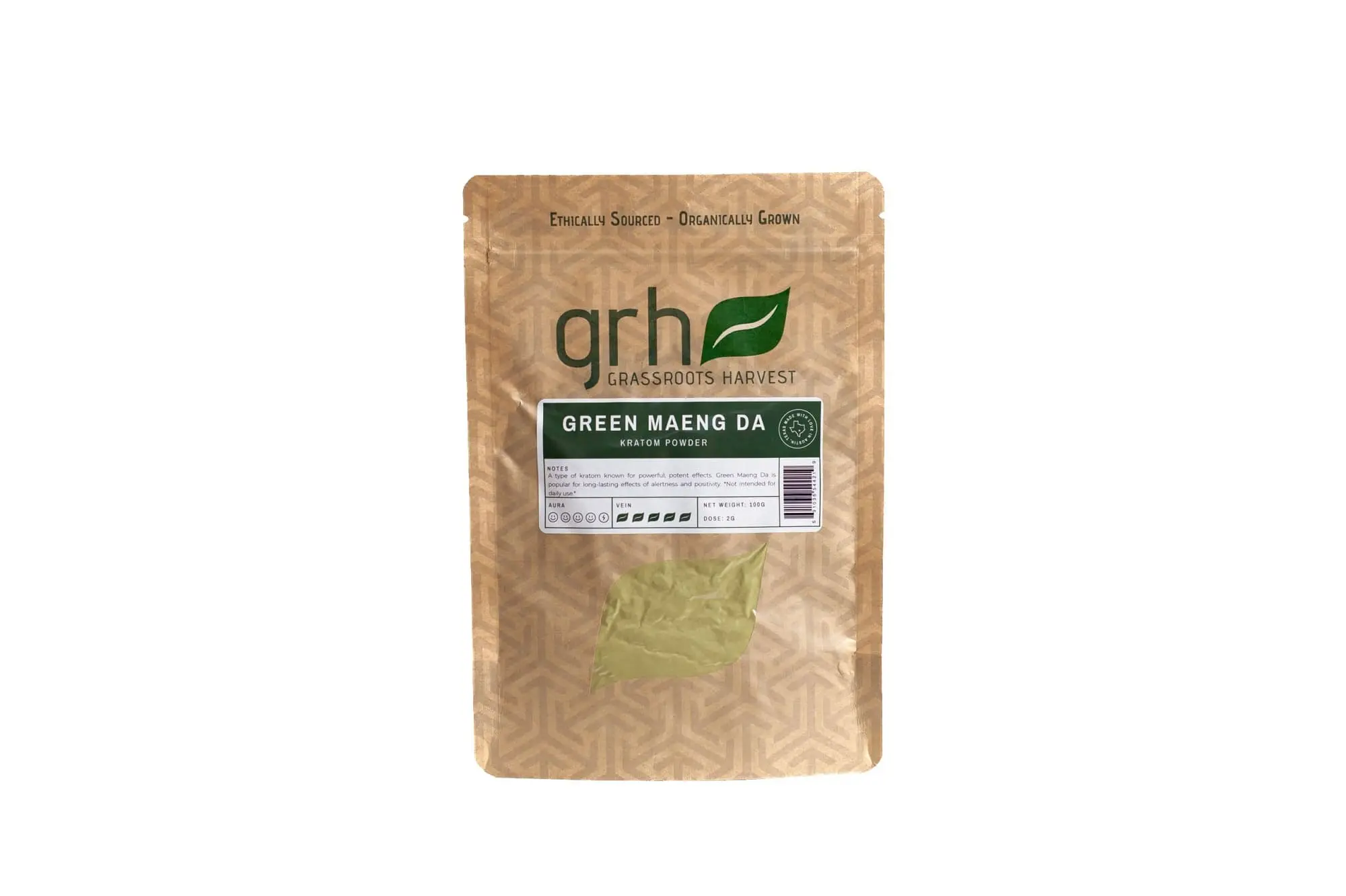 GRH Kratom – Green Maeng Da (Powder)