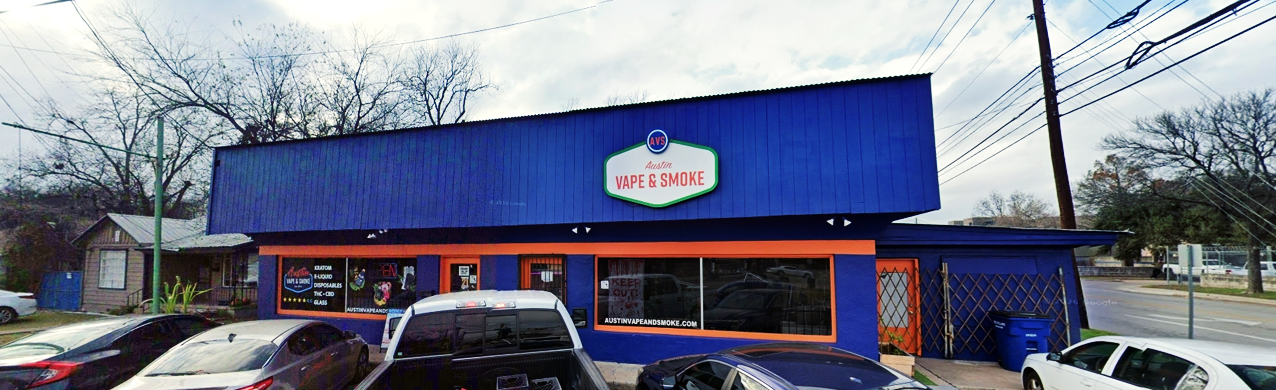 South 1st location of Austin Vape and Smoke