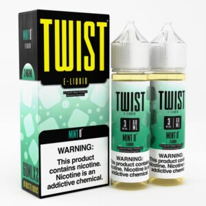 Twist Mint 0 60mL e-liquid Austin Vape and Smoke