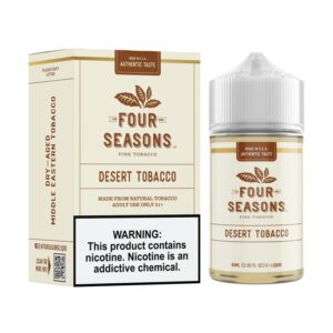 Four Seasons Desert Tobacco 60mL e-liquid Austin Vape and Smoke