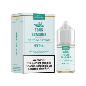 Four Seasons Menthol 30mL salt nic e-liquid Austin Vape and Smoke