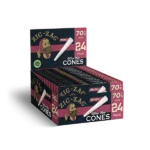 Zig-Zag Ultra Thin 70mm pre-rolled cones 24ct Austin Vape and Smoke