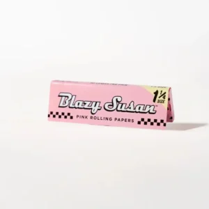 Blazy Susan 1 1/4 rolling papers pink rice Austin Vape and Smoke