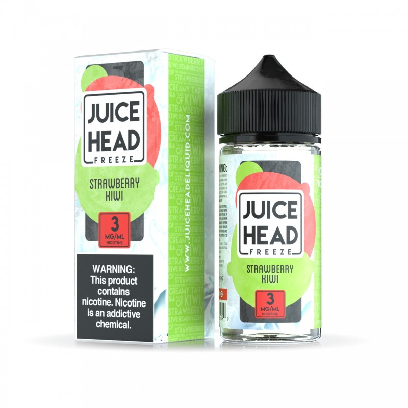 Juice Head Strawberry Kiwi Freeze 100mL-800x800 Juice Head Freeze Strawberry Kiwi 100mL e-liquid Austin Vape and Smoke