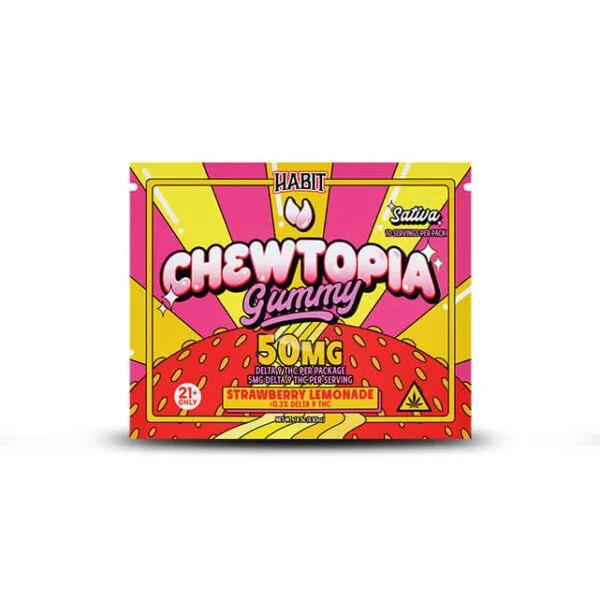SBLemonade_Pouch-600x600 Habit Chewtopia Delta-9 gummy bar 50mg Austin Vape and Smoke