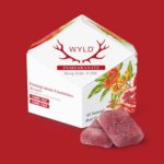 Wyld Hemp Pomegranate 1:1 THC CBD gummies Austin Vape And Smoke